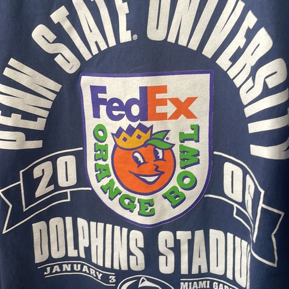 PSU 2006 Orange Bowl Vintage Tee - Picture 3 of 3